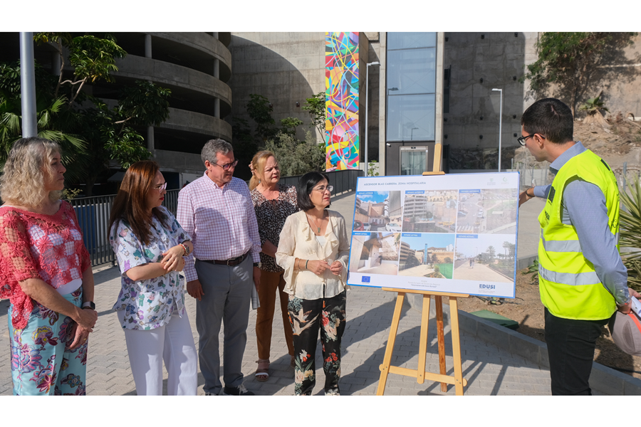 Featured image for “El Ayuntamiento abre al público el ascensor urbano que mejora la movilidad en el Cono Sur y la zona hospitalaria”